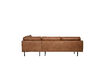 Miniatuur Hoekbank rechts eco-leer Cognac RODEO 5
