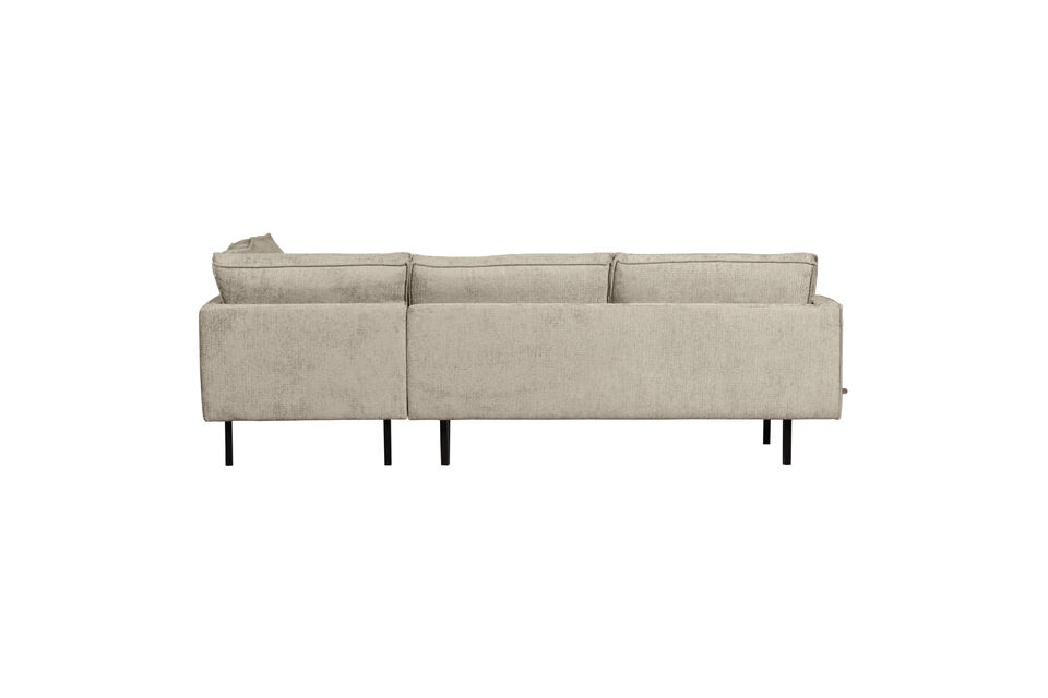 Eigentijds en chique design Onderdeel van de bekende Rodeo serie Bekleed met een grove velvet (100%
