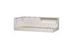 Miniatuur Hoekbed 90x200 cm grenen wit CARTER 4