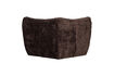 Miniatuur Hoekelement 96x96 cm 3d chenille donkerbruin Baggy 5