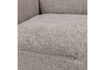 Miniatuur Hoekelement 96x96 cm geweven stof naturel melange Baggy 7