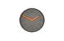 Miniature Horloge Concrete Time orange Détouré