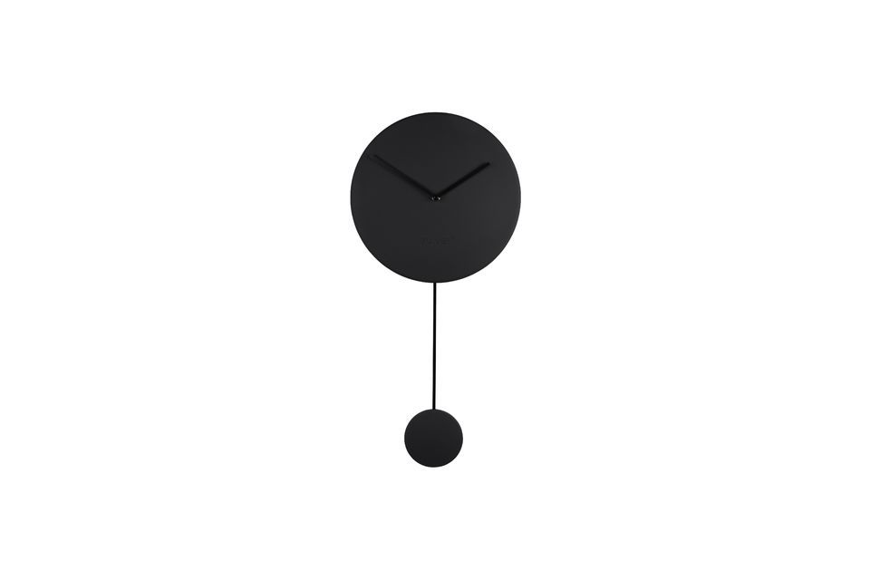 Horloge Minimal noire - 4