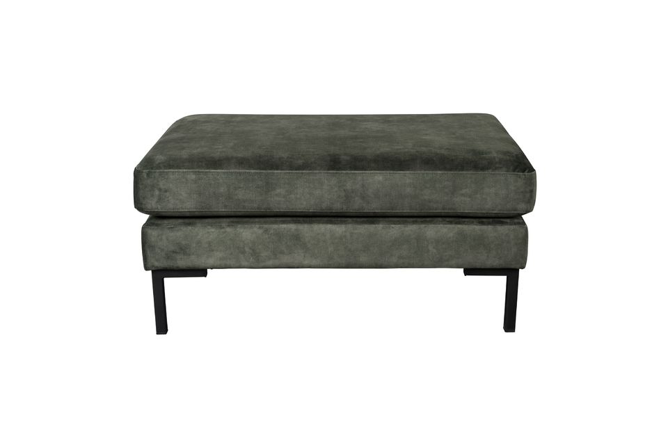 Houda footrest forest colour DutchBone