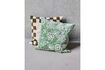 Miniature Housse de coussin 50x50 cm coton vert menthe Mano 2