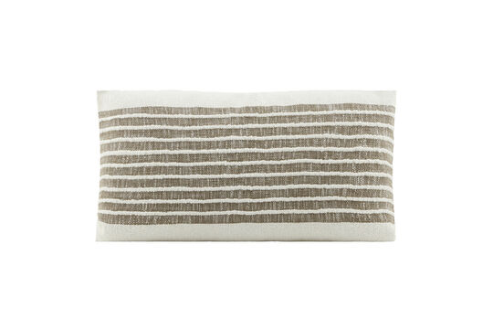Housse de coussin 80x40 cm en coton marron clair Yarn