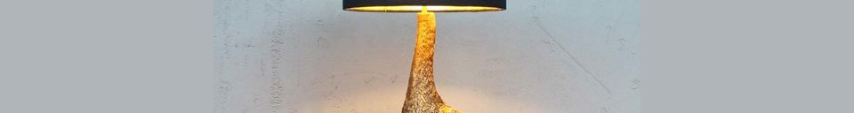 Material Details Howard table lamp
