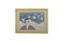 Miniatura Ilustración con marco 62x47 cm de madera de abeto multicolor Flyvielle Clipped