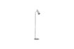 Miniature Iron floor lamp in silver finish HDPrecise 1