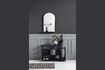 Miniature Iron shoe rack with glass worktop 3