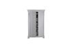 Miniature Isabel grey wood cabinet 5