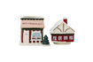 Miniature Jar with lid in red ceramic Gloria 7