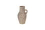 Miniatura Jarra decorativa 42 cm arcilla arena SIVE Clipped