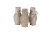 Miniatura Jarra decorativa 42 cm arcilla arena SIVE 8