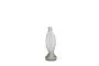 Miniatura Jarrón de vidrio transparente H30 Fish Clipped
