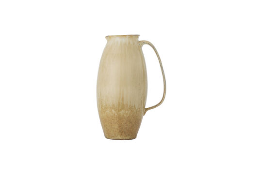 Ver el perfil del producto jarrón decorativo D15,5xH31,5 cm de gres natural Saskia Jarrón decorativo D15,5xH31,5 cm de gres natural Saskia