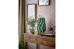 Miniatura Jarrón decorativo D23xH37 cm de terracota verde Natika 3