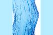 Miniatura Jarrón pequeño de cristal azul  Tree Log 6