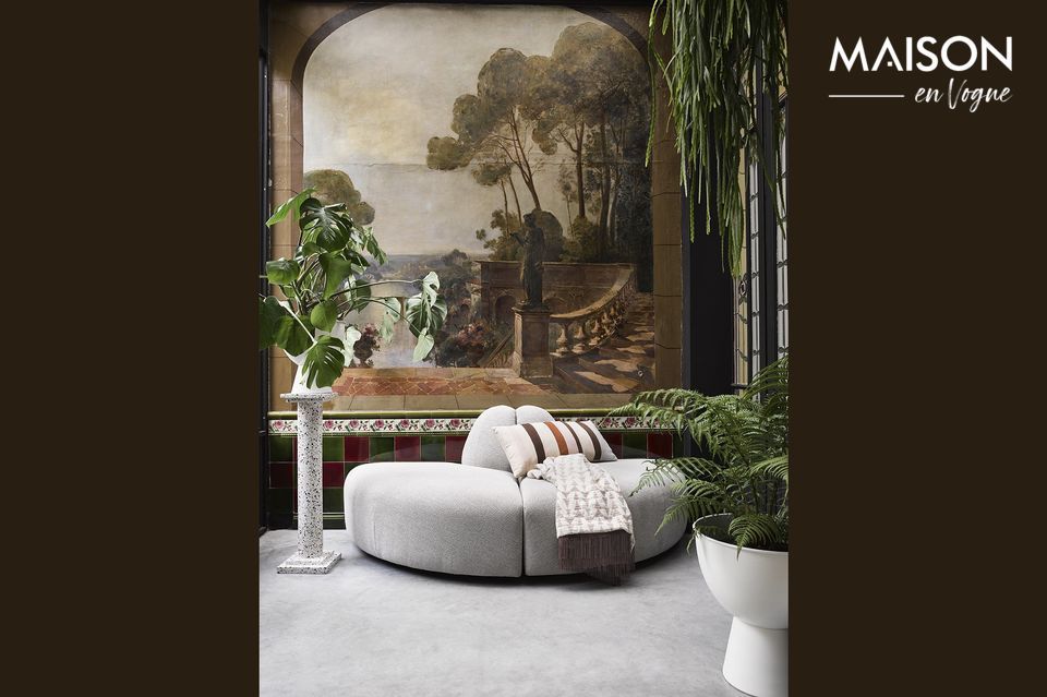 How to save space in a living room, if not by intelligently occupying every last space