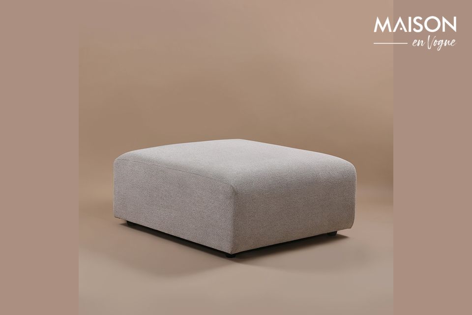 Jax light grey Footrest HK Living