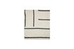 Miniature Jeté de lit 250x250 cm en coton brun foncé Nula 1