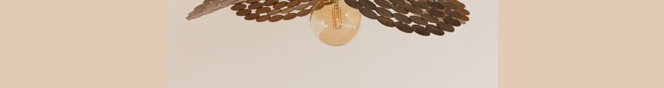 Material Details Jolie copper metal pendant