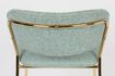 Miniature Jolien Counter Stool gold and light green 7