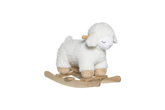 Jouet à bascule en tissu blanc Laasrith Détouré