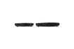 Miniatura Juego de 2 bandejas redondas de madera de mango negra HDLoma 1