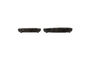 Miniatura Juego de 2 bandejas redondas de madera de mango negra HDLoma Clipped