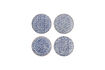 Miniature Karine Assiette, Bleu, Grès 1