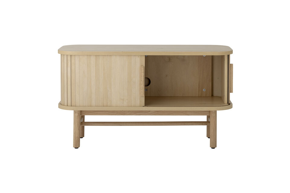 Kast 90x50 cm van grenenhout natuur Lex - 8