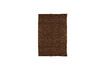 Miniature Kathu large rust jute rug 1