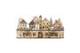 Miniatuur Kerstdecoratie met licht 45 cm in natuurlijk triplex Norwich Productfoto