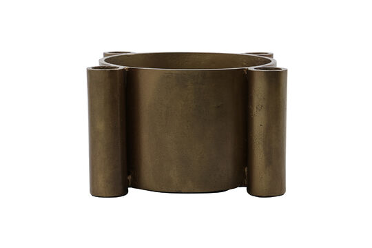 Schauen Sie die Produktbeschreibung an kerzenständer 15 cm Messing Antik Four Kerzenständer 15 cm Messing Antik Four