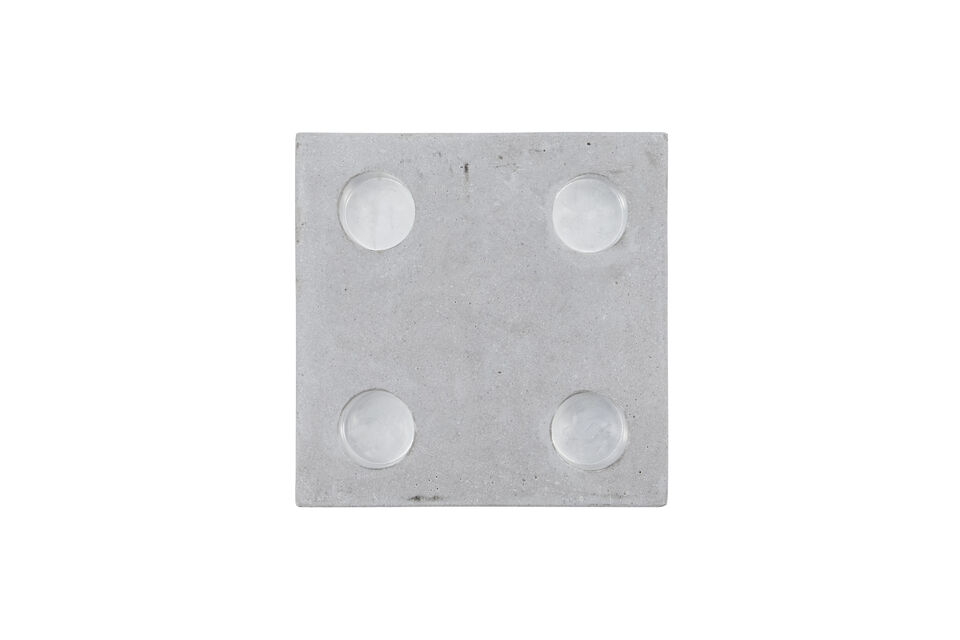 Add a minimalist and industrial touch to your Christmas décor with this candle holder from House
