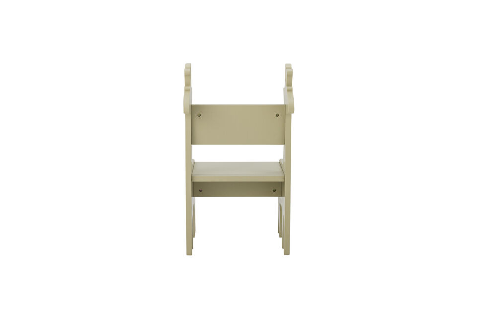 Kinderstoel giraffe van meerkleurig MDF Ibber - 5