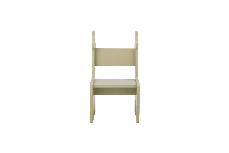 Kinderstoel giraffe van meerkleurig MDF Ibber - 6