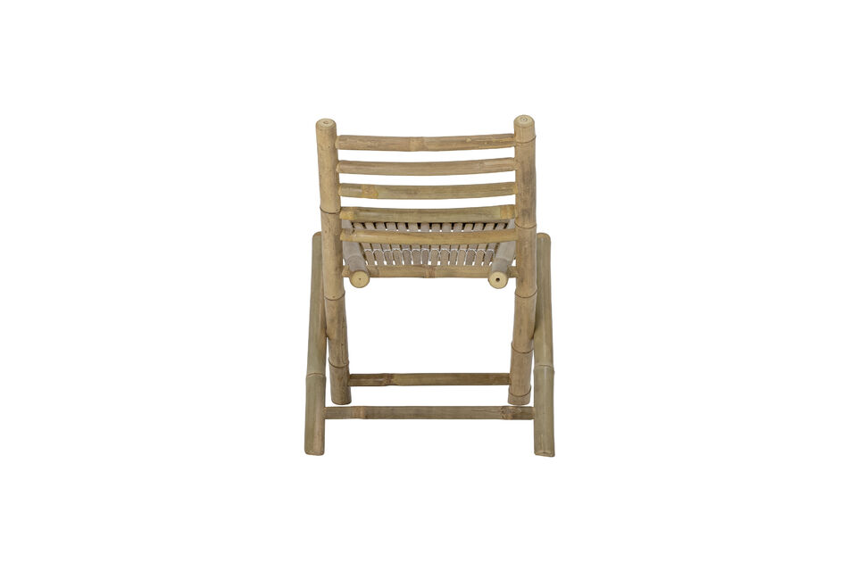 Kinderstuhl aus Bambus Natur Mini Sole - 9