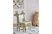 Miniaturansicht Kinderstuhl Giraffe aus MDF mehrfarbig Ibber 2