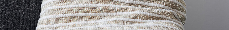 Materialbeschreibung Kissenbezug 50x50 cm Baumwolle hellbraun Yarn