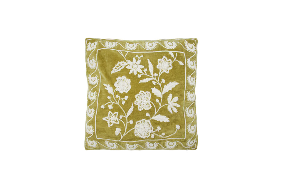 Kissenbezug 50x50 cm Baumwolle Senfgelb HDRica House Doctor