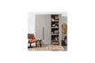 Miniatuur Kledingkast 3-deurs notenhout decor en pebble grey RENS 2