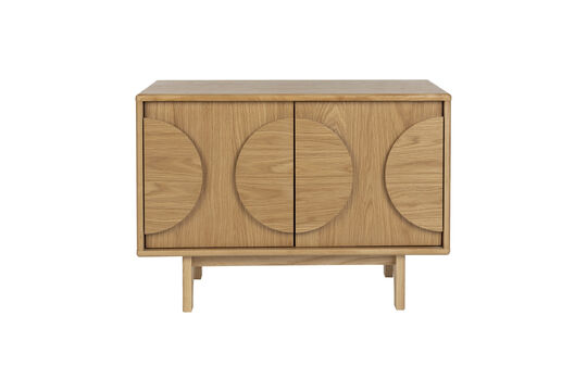 Zie de productbeschrijving klein beige houten dressoir Groove Klein beige houten dressoir Groove