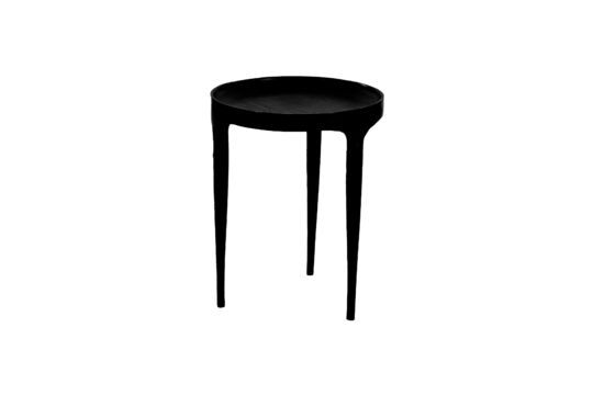 Schauen Sie die Produktbeschreibung an kleiner Couchtisch aus schwarzem Aluminium Trip Kleiner Couchtisch aus schwarzem Aluminium Trip