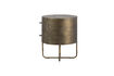 Miniaturansicht Kleiner runder Schrank Metall Antique Brass GLOSSY 4