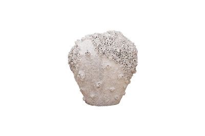 Kleiner Übertopf aus weißem Terrakotta Teral