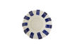 Miniatuur Kom D26 cm van blauw aardewerk Shakti 8