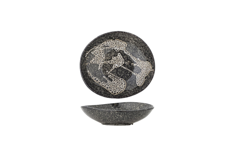 Kom Ø24 cm van grijs aardewerk Sway Merken