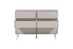Miniaturansicht Kommode 6 Schubladen Melamin/MDF Sand TOURS 5